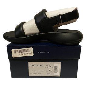 Cole Haan Black Comfort Slide Sandals